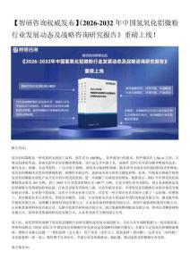 2026年中國氫氧化鋁微粉行業市場發展前景研究報告—智研咨詢發布