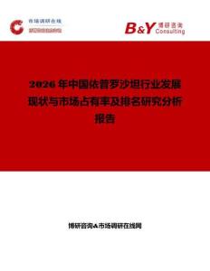 2026年中國依普羅沙坦行業發展現狀與市場占有率及排名研究分析報告