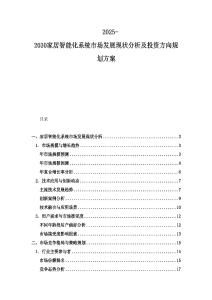 2025-2030家居智能化系統市場發展現狀分析及投資方向規劃方案