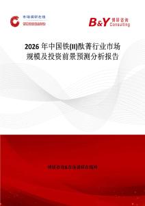 2026年中國鐵(II)酞菁行業市場規模及投資前景預測分析報告