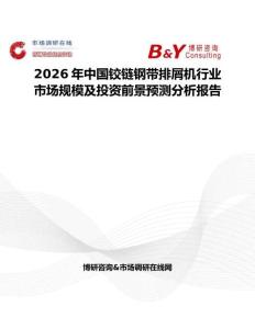 2026年中國鉸鏈鋼帶排屑機行業市場規模及投資前景預測分析報告
