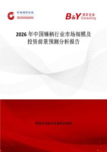2026年中國錘柄行業市場規模及投資前景預測分析報告