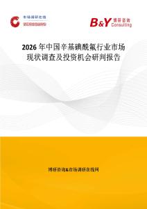 2026年中國辛基碘酰氟行業市場現狀調查及投資機會研判報告