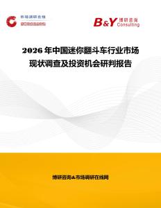 2026年中國迷你翻斗車行業市場現狀調查及投資機會研判報告