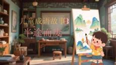 兒童成語故事：半途而廢