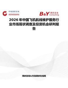 2026年中國飛機航線維護服務行業市場現狀調查及投資機會研判報告