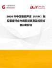 2026年中國表面聲波（SAW）觸控面板行業市場現狀調查及投資機會研判報告