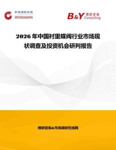2026年中國(guó)襯里蝶閥行業(yè)市場(chǎng)現(xiàn)狀調(diào)查及投資機(jī)會(huì)研判報(bào)告