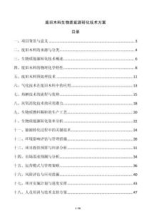廢舊木料生物質(zhì)能源轉(zhuǎn)化技術(shù)方案
