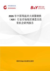 2026年中國等溫淬火球墨鑄鐵（ADI）行業市場現狀調查及投資機會研判報告