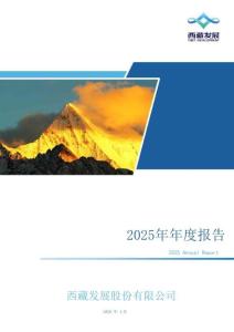 西藏發(fā)展（000752）：2025年年度報(bào)告
