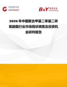 2026年中國聚合甲基二苯基二異氰酸酯行業市場現狀調查及投資機會研判報告