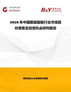 2026年中國聚胺脂板行業市場現狀調查及投資機會研判報告