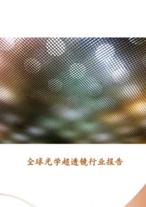 2026全球光學(xué)超透鏡行業(yè)報告
