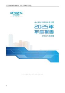 中侖新材：2025年年度報告