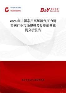 2026年中國車用高壓氫氣壓力調節閥行業市場規模及投資前景預測分析報告