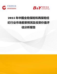 2025年中國全險保險和再保險經紀行業市場前景預測及投資價值評估分析報告