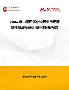 2025年中國四氯化物行業市場前景預測及投資價值評估分析報告