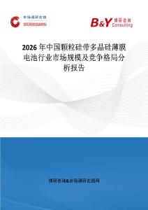 2026年中國顆粒硅帶多晶硅薄膜電池行業(yè)市場規(guī)模及競爭格局分析報告