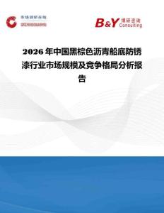 2026年中國黑棕色瀝青船底防銹漆行業市場規模及競爭格局分析報告