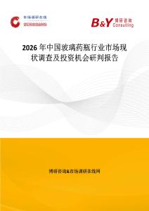 2026年中國玻璃藥瓶行業市場現狀調查及投資機會研判報告