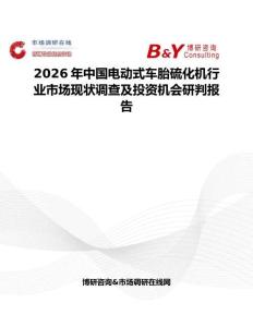 2026年中國電動式車胎硫化機行業市場現狀調查及投資機會研判報告