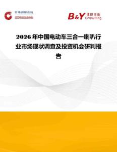 2026年中國電動車三合一喇叭行業市場現狀調查及投資機會研判報告