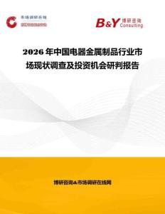 2026年中國電器金屬制品行業(yè)市場現(xiàn)狀調(diào)查及投資機(jī)會(huì)研判報(bào)告