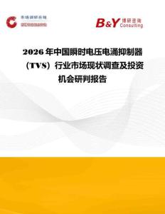 2026年中國瞬時電壓電涌抑制器（TVS）行業市場現狀調查及投資機會研判報告