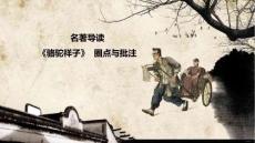 名著導(dǎo)讀《駱駝祥子》：圈點與批注 課件