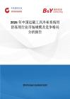 2026年中國運載工具冷卻系統(tǒng)用防凍劑行業(yè)市場規(guī)模及競爭格局分析報告