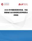 2026年中國軟管用非機械、非金屬卷軸行業市場規模及競爭格局分析報告