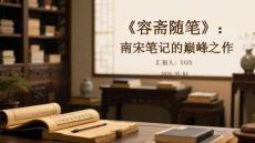 《容齋隨筆》：南宋筆記的巔峰之作