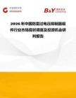 2026年中國防雷過電壓抑制器組件行業(yè)市場現(xiàn)狀調(diào)查及投資機會研判報告