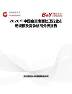 2026年中國金富表面處理行業市場規模及競爭格局分析報告