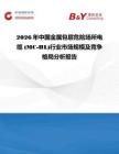 2026年中國金屬包層危險場所電纜 (MC-HL)行業市場規模及競爭格局分析報告