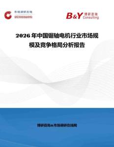 2026年中國鋸軸電機行業市場規模及競爭格局分析報告