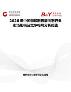 2026年中国铜印制板清洗剂行业市场规模及竞争格局分析报告