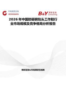 2026年中國防砸鋼包頭工作鞋行業市場規模及競爭格局分析報告