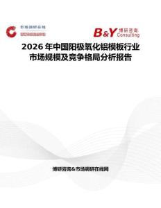 2026年中國陽極氧化鋁模板行業(yè)市場規(guī)模及競爭格局分析報告