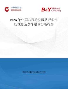 2026年中國非那雄胺醫藥行業市場規模及競爭格局分析報告