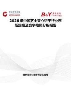 2026年中國芝士夾心餅干行業市場規模及競爭格局分析報告