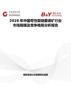 2026年中國苛性煅燒菱鎂礦行業市場規模及競爭格局分析報告