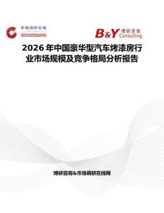 2026年中国豪华型汽车烤漆房行业市场规模及竞争格局分析报告