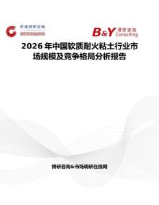 2026年中國軟質耐火粘土行業(yè)市場規(guī)模及競爭格局分析報告