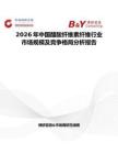 2026年中國醋酸纖維素纖維行業(yè)市場規(guī)模及競爭格局分析報告