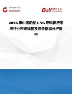 2026年中國船舶LNG燃料供應系統行業市場規模及競爭格局分析報告