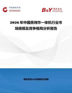 2026年中國蒸烤炸一體機(jī)行業(yè)市場規(guī)模及競爭格局分析報(bào)告