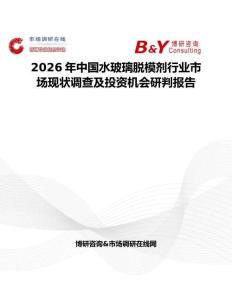 2026年中國水玻璃脫模劑行業市場現狀調查及投資機會研判報告