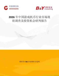 2026年中國游戲機(jī)幣行業(yè)市場現(xiàn)狀調(diào)查及投資機(jī)會(huì)研判報(bào)告